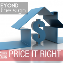 Beyond the Sign: Price It Right