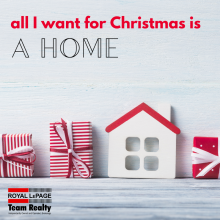 All I want for Christmas is a HOME